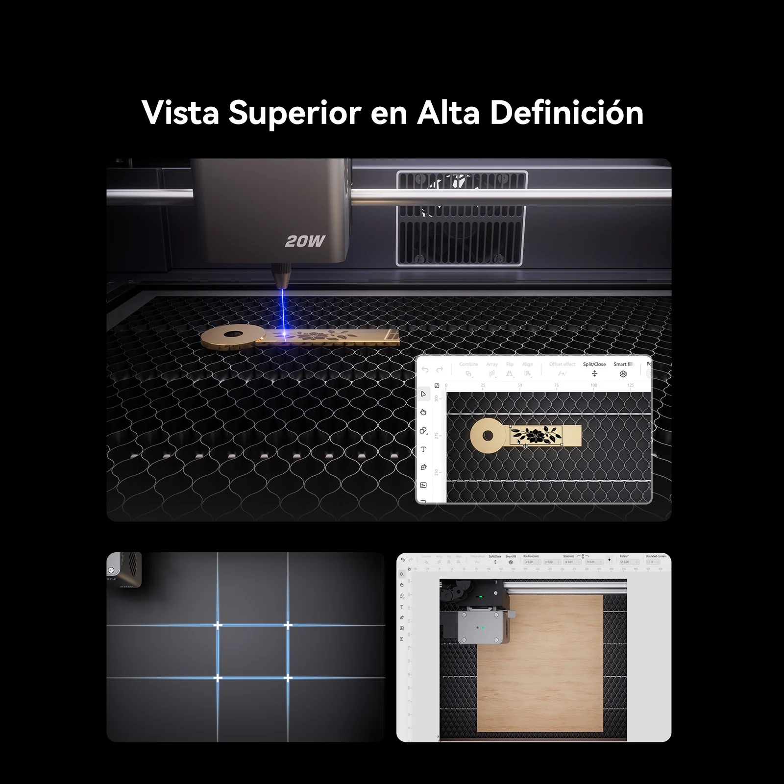 💡Creality Falcon A1 Pro 20W Grabado Láser - Image 10