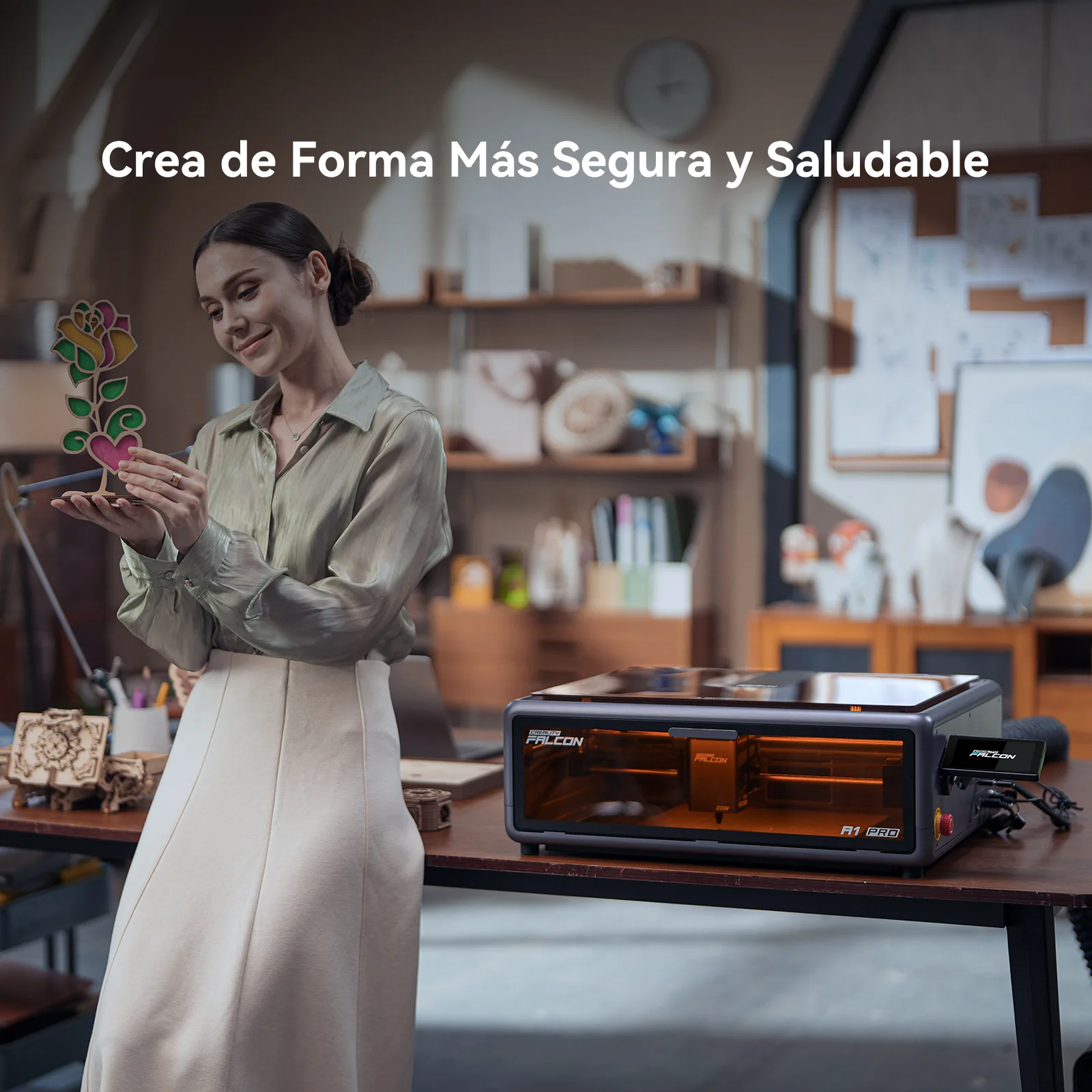 💡Creality Falcon A1 Pro 20W Grabado Láser - Image 13