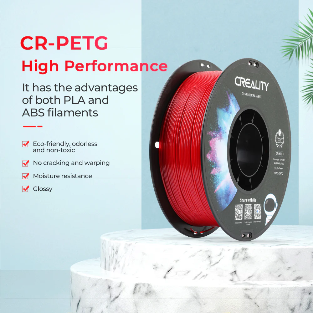 CR PETG Filamento de 1.75mm, 1kg - Image 3