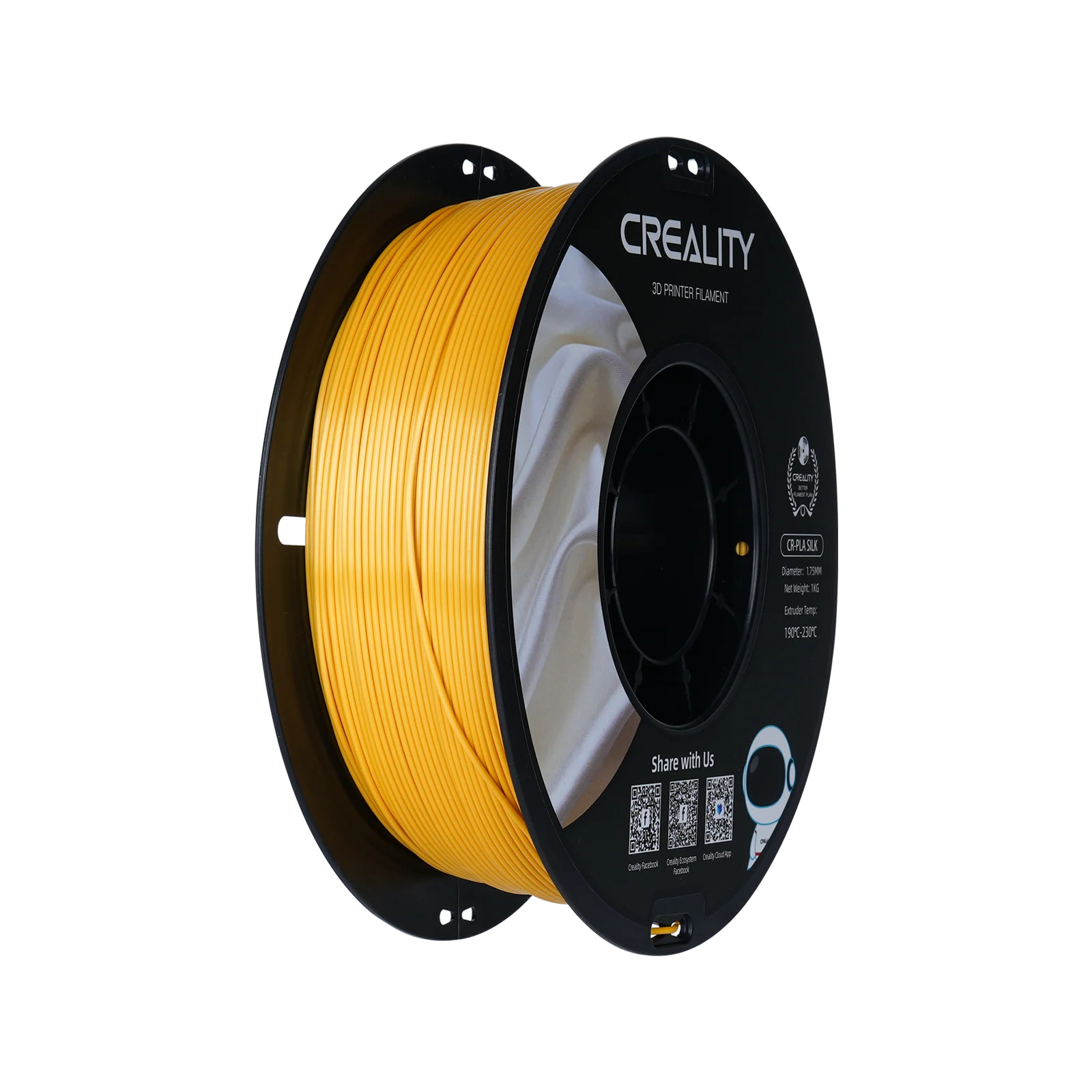 CR-Silk Filamento PLA de 1.75mm para Impresora 3D, 1kg - Image 10