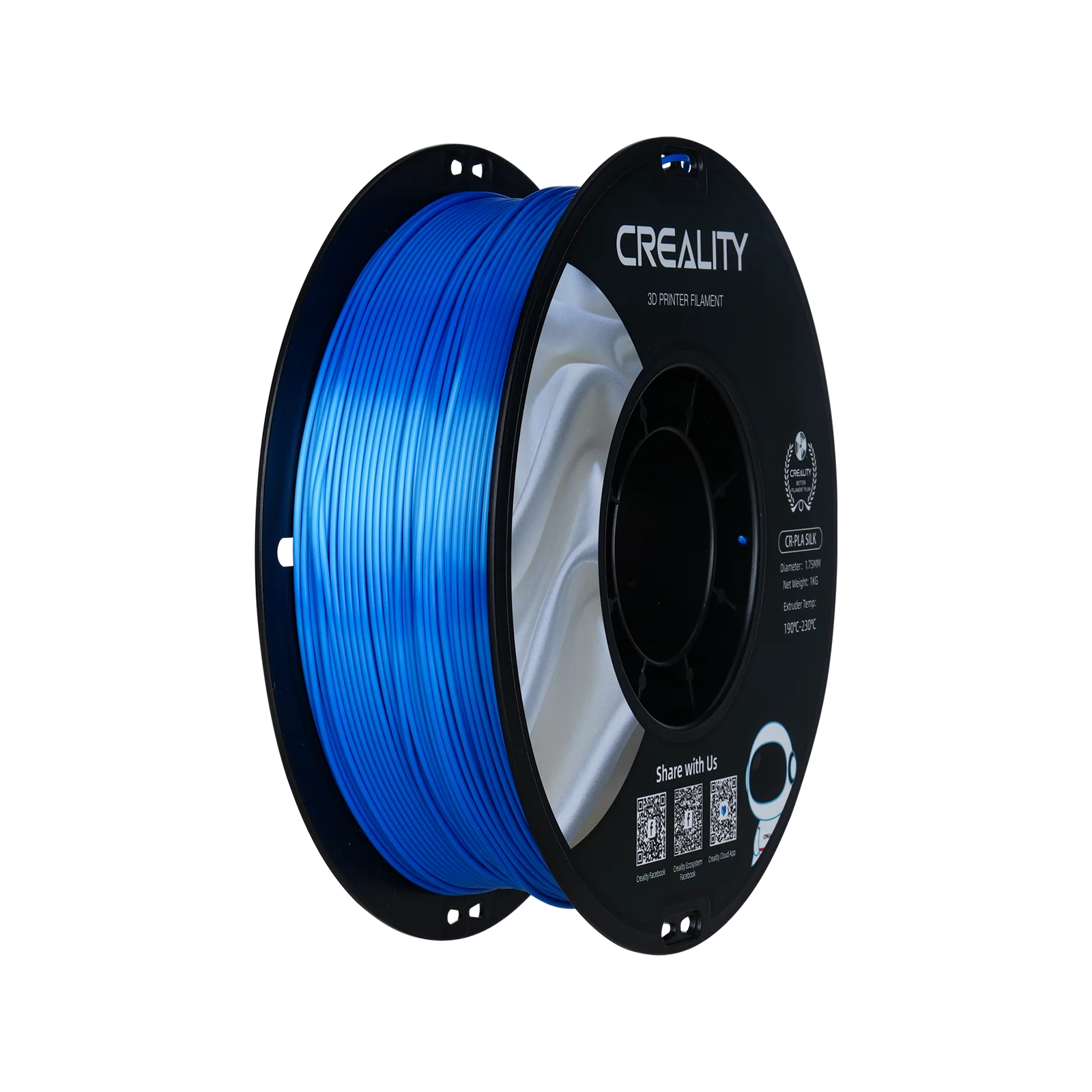 CR-Silk Filamento PLA de 1.75mm para Impresora 3D, 1kg - Image 13