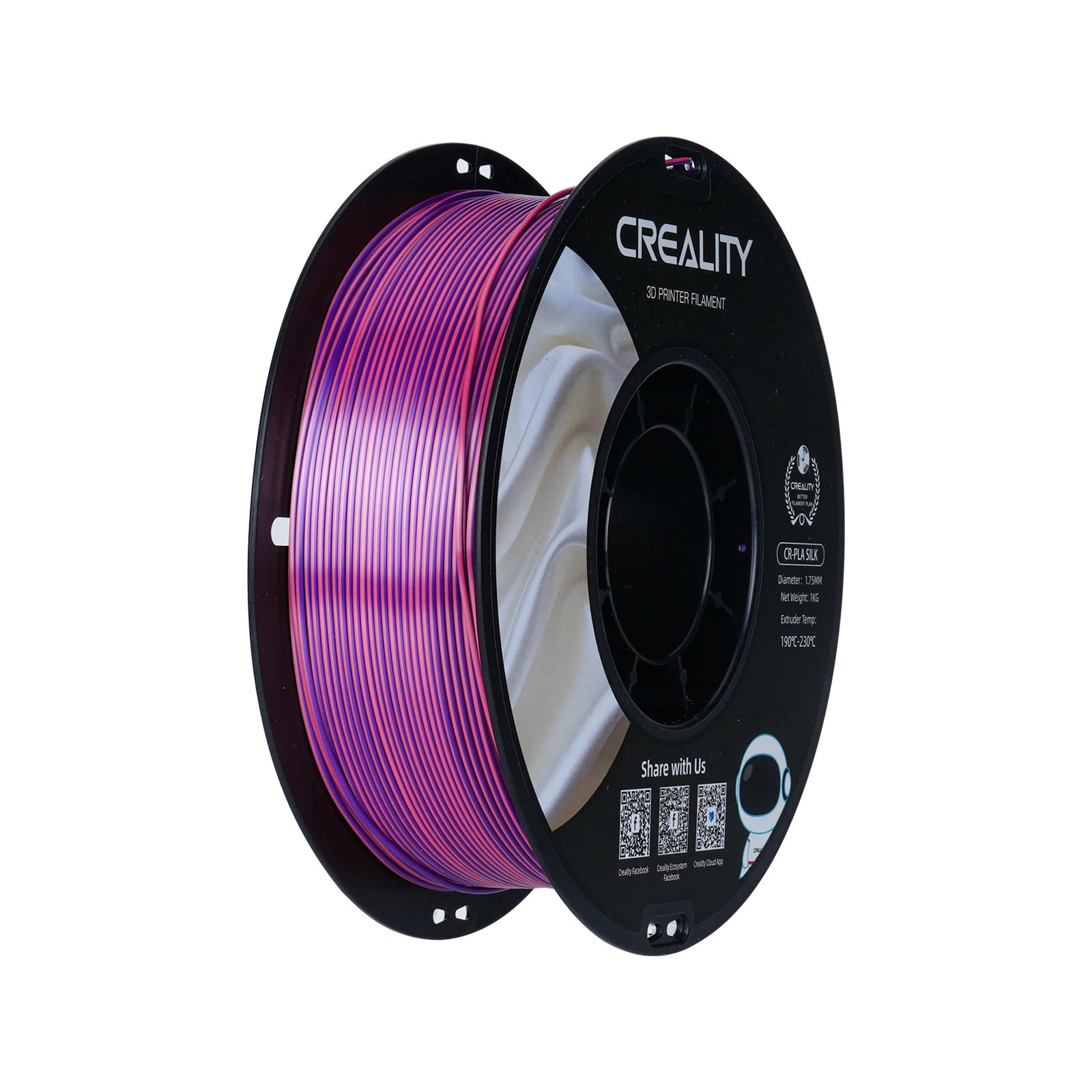 CR-Silk Filamento PLA de 1.75mm para Impresora 3D, 1kg - Image 4