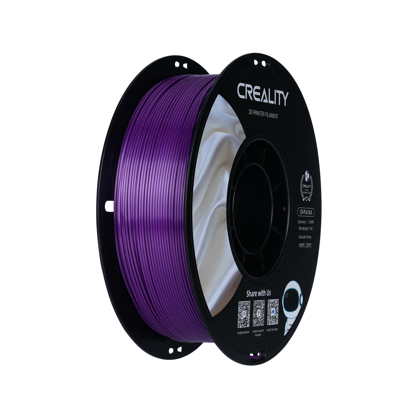 CR-Silk Filamento PLA de 1.75mm para Impresora 3D, 1kg - Image 5