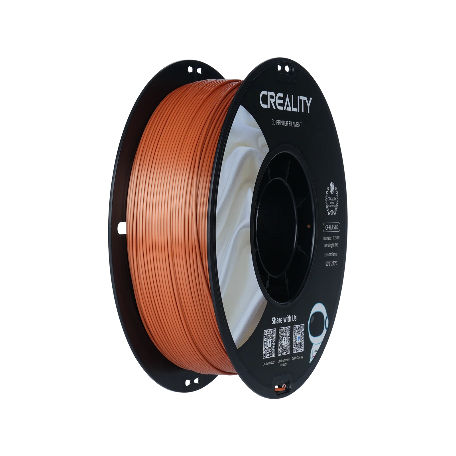 CR-Silk Filamento PLA de 1.75mm para Impresora 3D, 1kg - Image 7