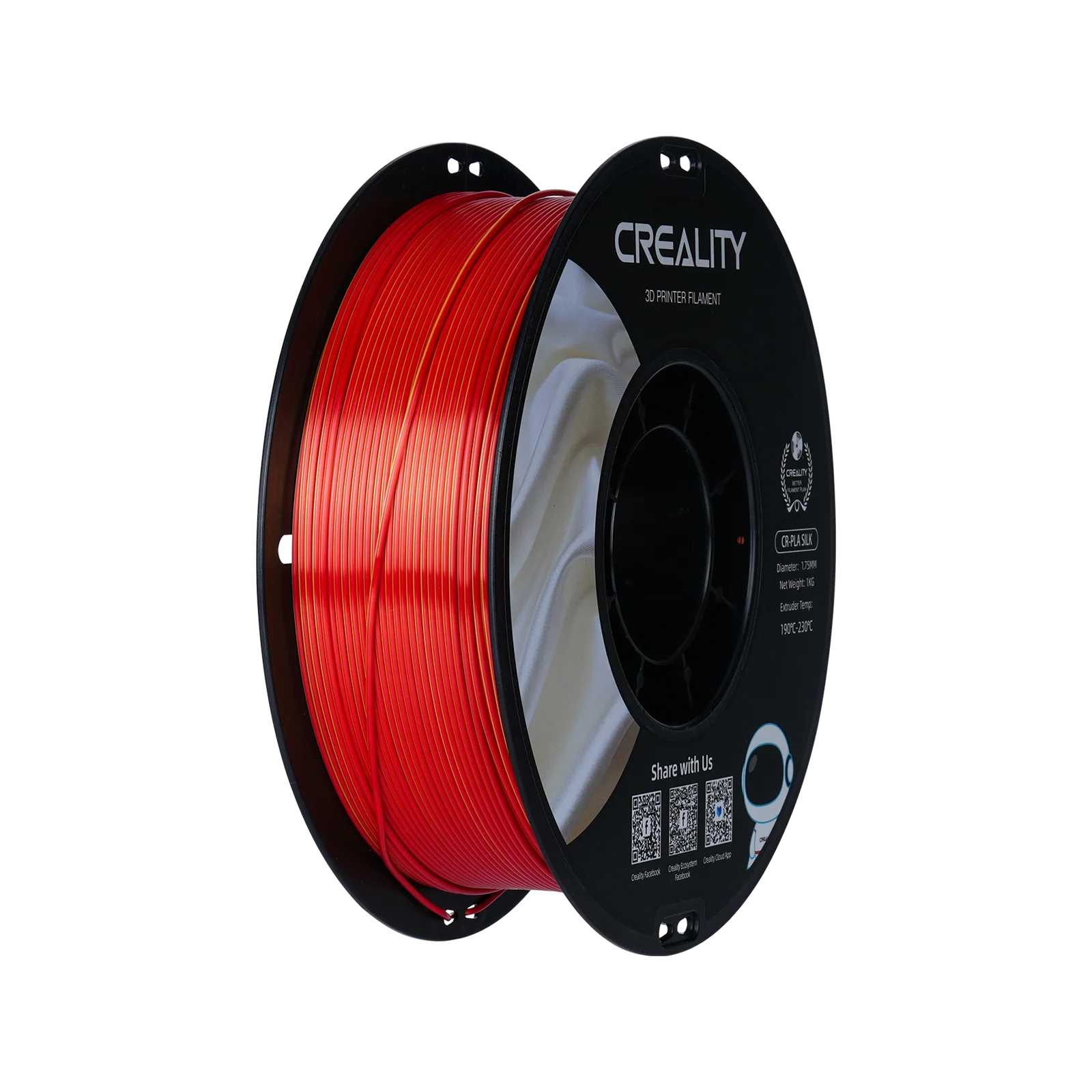 CR-Silk Filamento PLA de 1.75mm para Impresora 3D, 1kg - Image 9