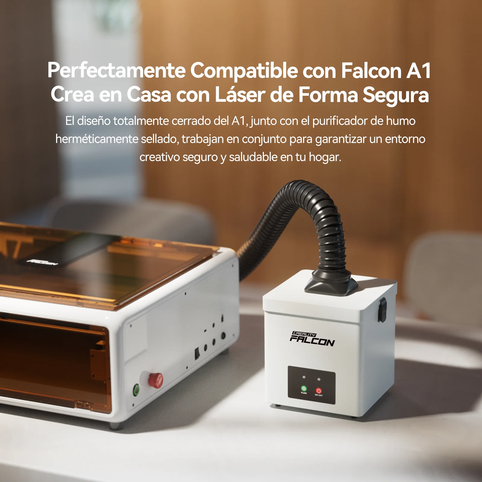 Creality Purificador de Humo de Escritorio Falcon YW45 - Image 3