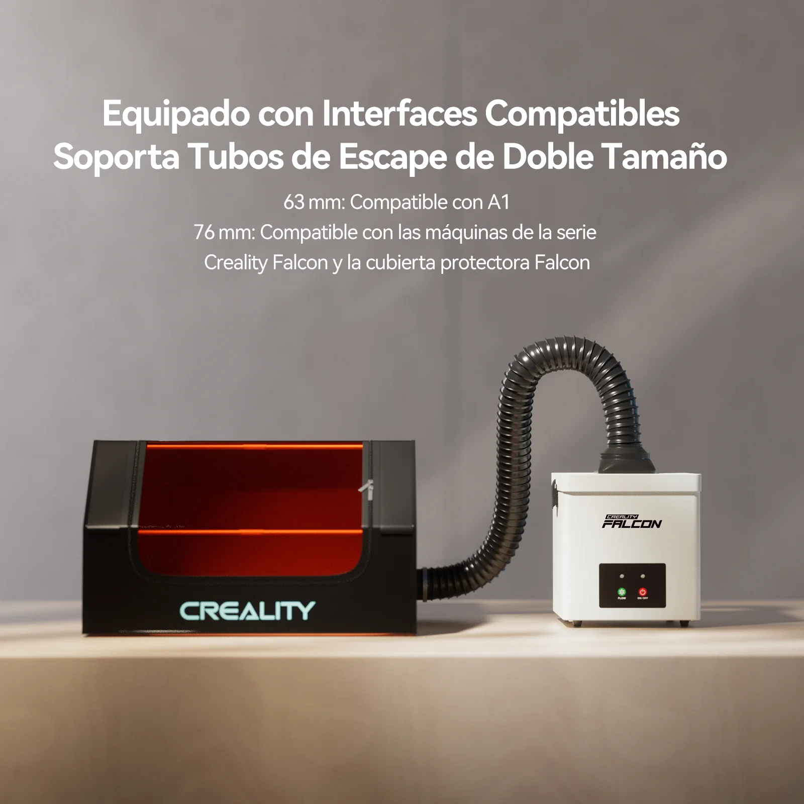 Creality Purificador de Humo de Escritorio Falcon YW45 - Image 4