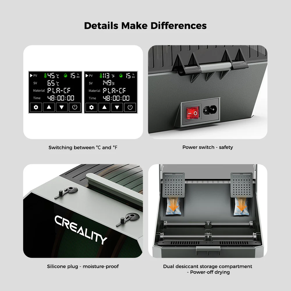 Creality Secador de filamento Space Pi Plus - Image 13
