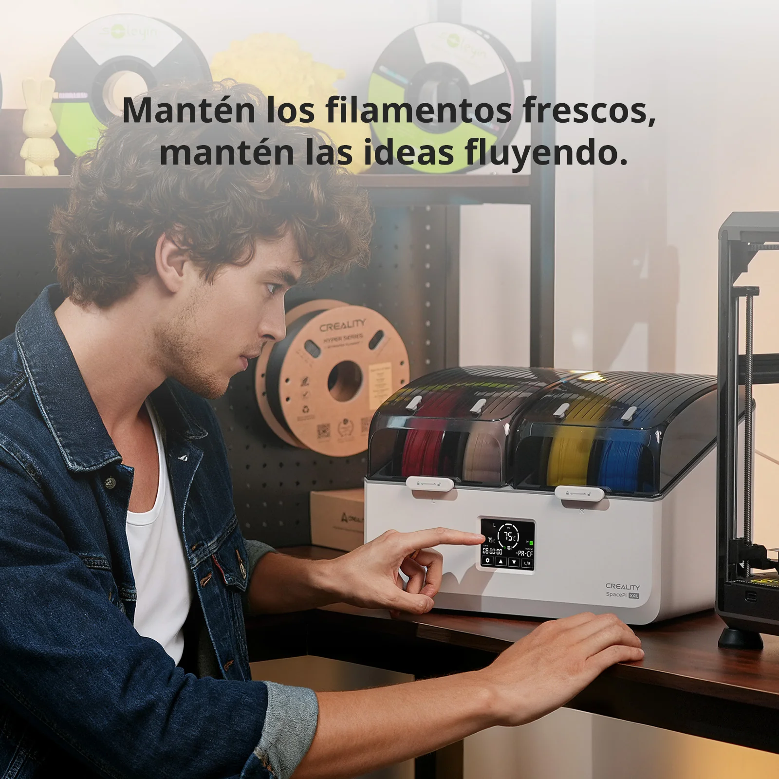 Creality Secador de Filamento SpacePi X4L - Image 8