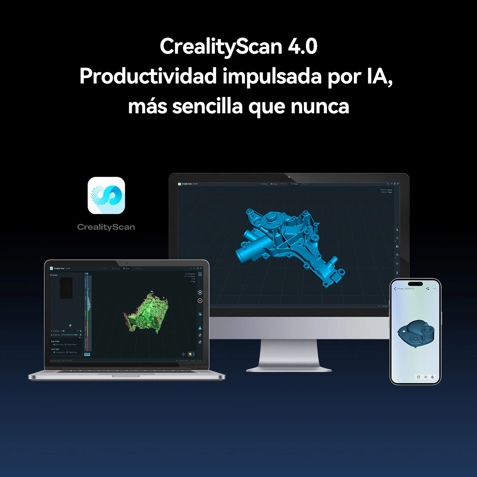 Escáner 3D Creality Sermoon X1 - Image 21
