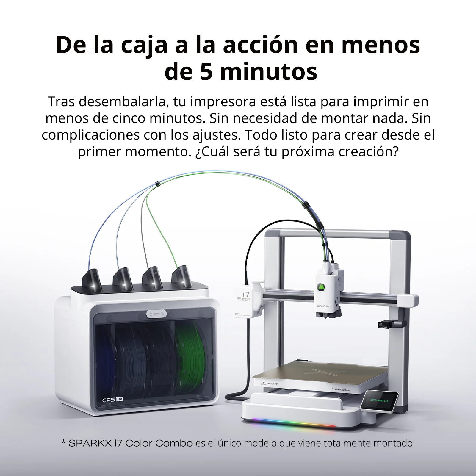 Creality SPARKX i7 Combo Impresora 3D - Image 5