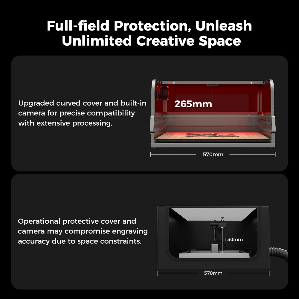 Creality Falcon2 Pro Máquina Grabado y Corte Láser 22W/40W - Image 7