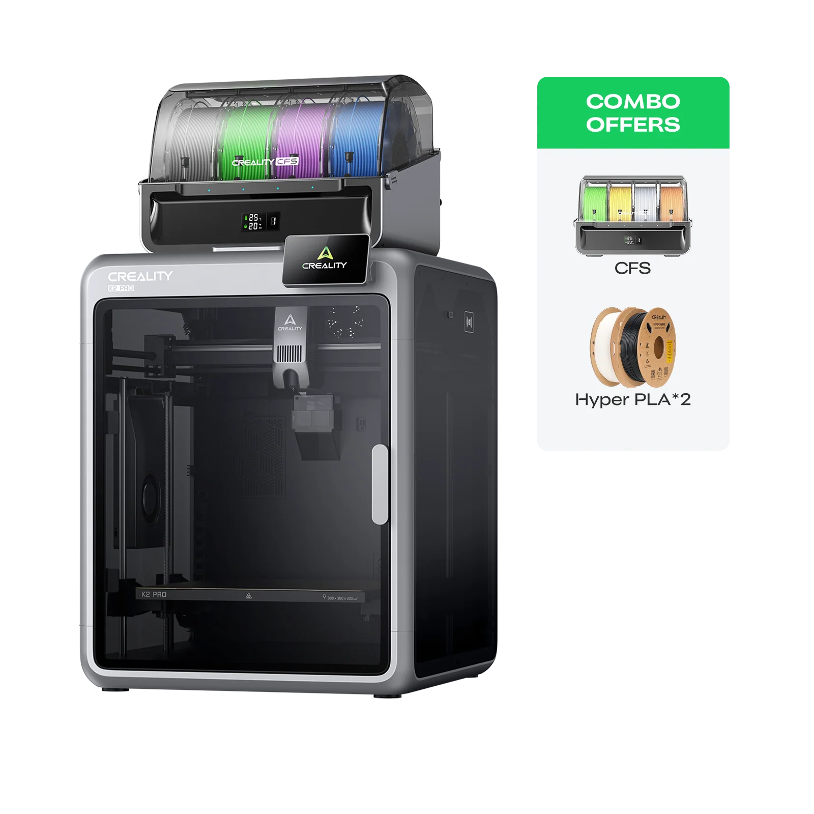 K2 Pro Combo+CFS*1+🎁(Gratis) Hyper PLA*2