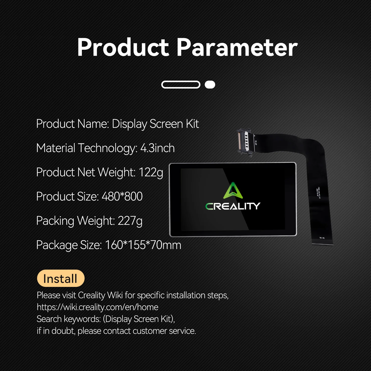 Kit de pantalla para K2 PLUS - Image 2