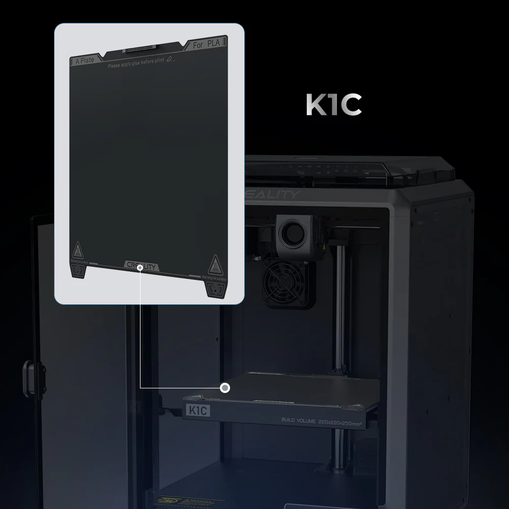 Placa de Construcción con Superficie Lisa PEI para K1C - Image 8