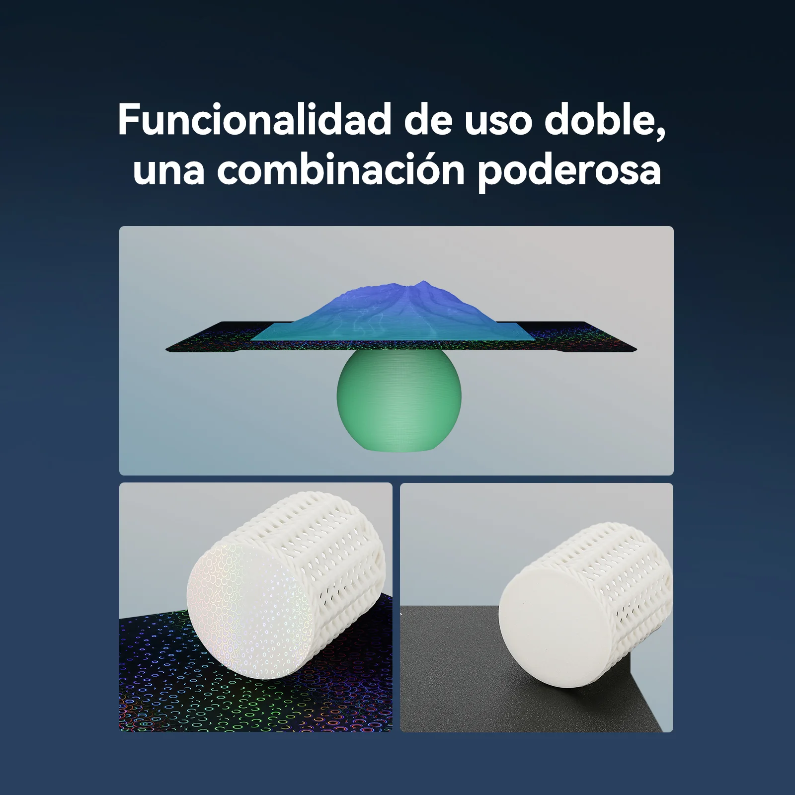 Placa de Plataforma Kaleidoscope PET de Impresión Doble Cara - Image 10