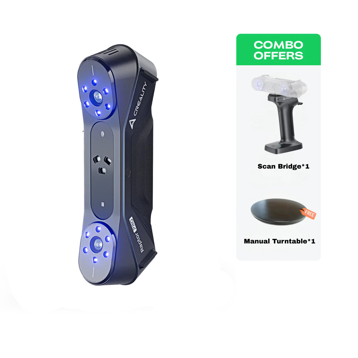 Raptor Pro+Mango Escaneo+🎁Plato Circular Giratorio Manual - Image 2