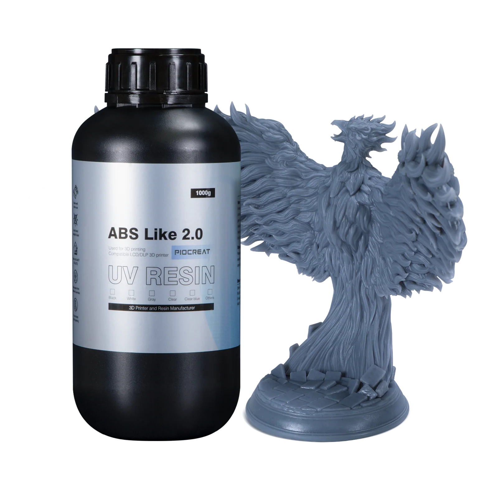 PioCreat Resina Tipo-ABS 2.0 1KG - Image 3