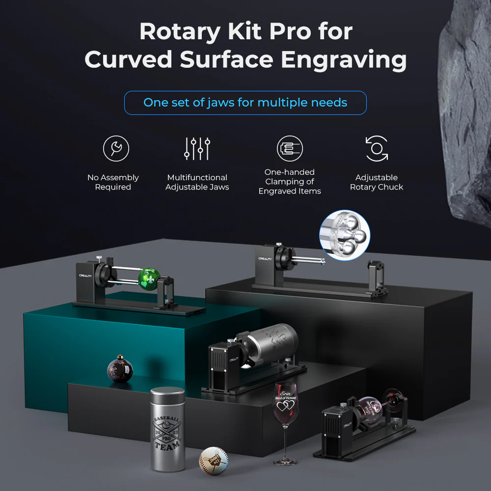 Rotary Kit Pro Rodillo giratorio de mandíbula 3 en 1 - Image 3