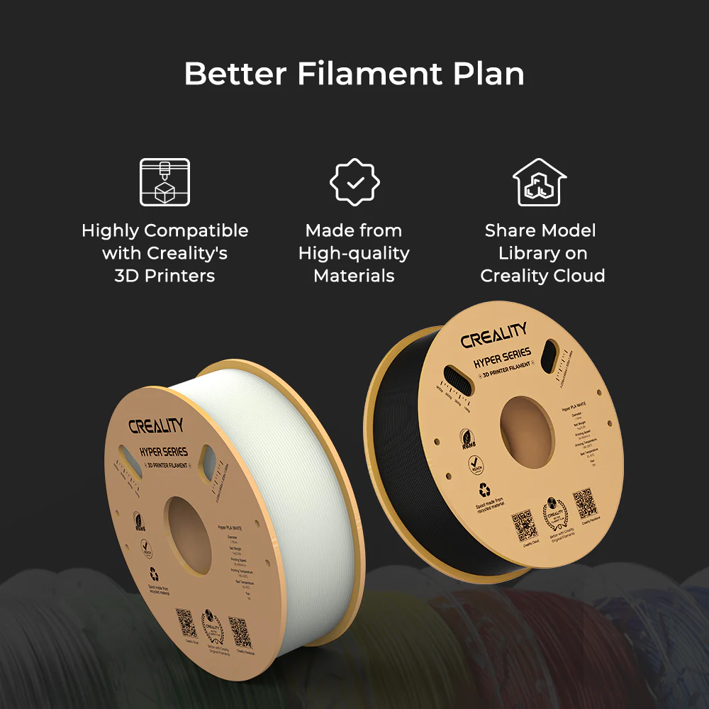 Serie Hyper Filamento PLA de 1.75 mm, 1kg - Image 9