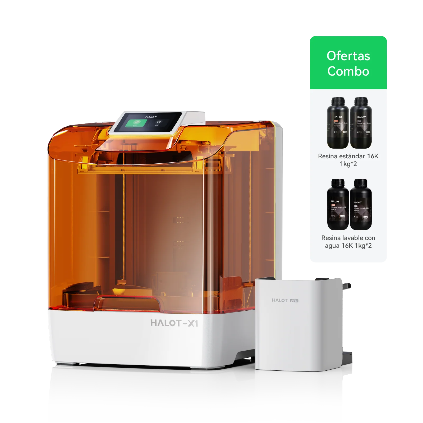 HALOT X1 combo+Resina lavable con agua*2+🎁Resina Estándar*2(Gratis)